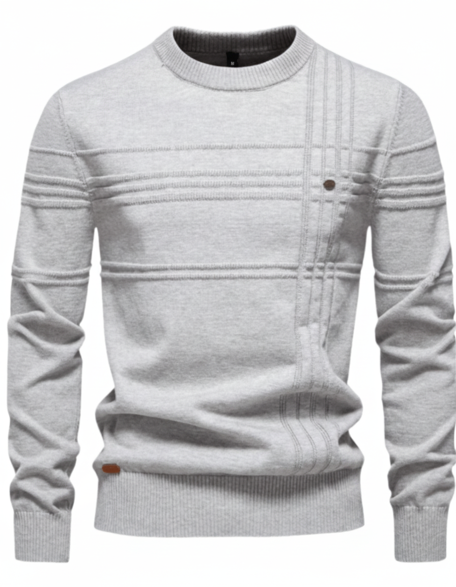 Massimo Suéter Elegante con Diseño de Cuadros