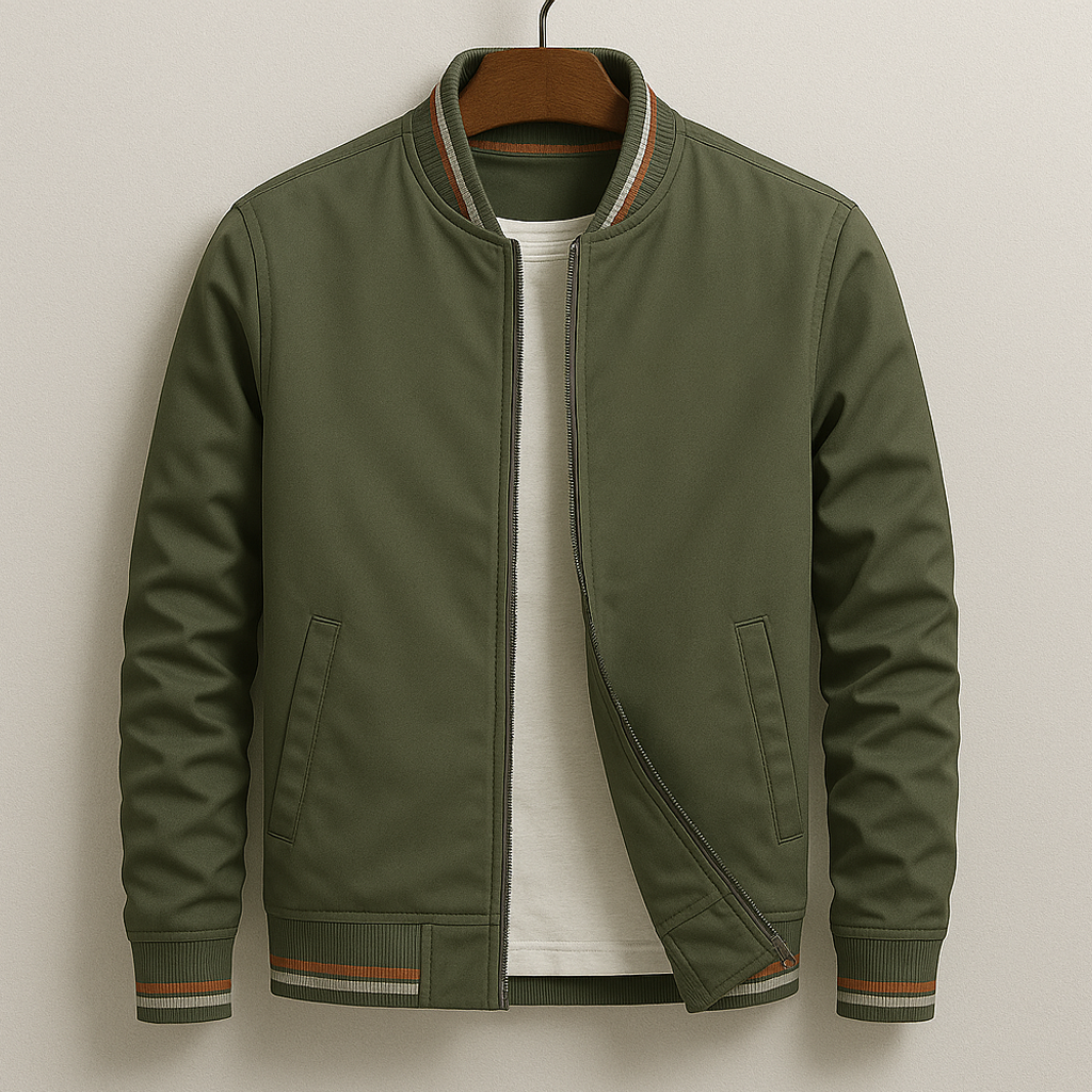 Alsten | Chaqueta Bomber Minimalista