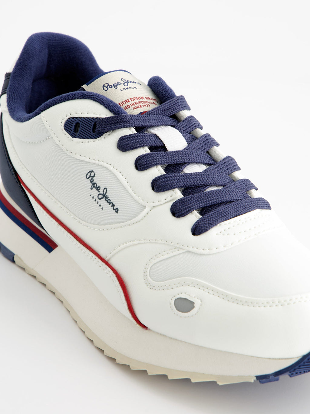 Zapatillas blancas de hombre - Pepe Jeans Bexley W25
