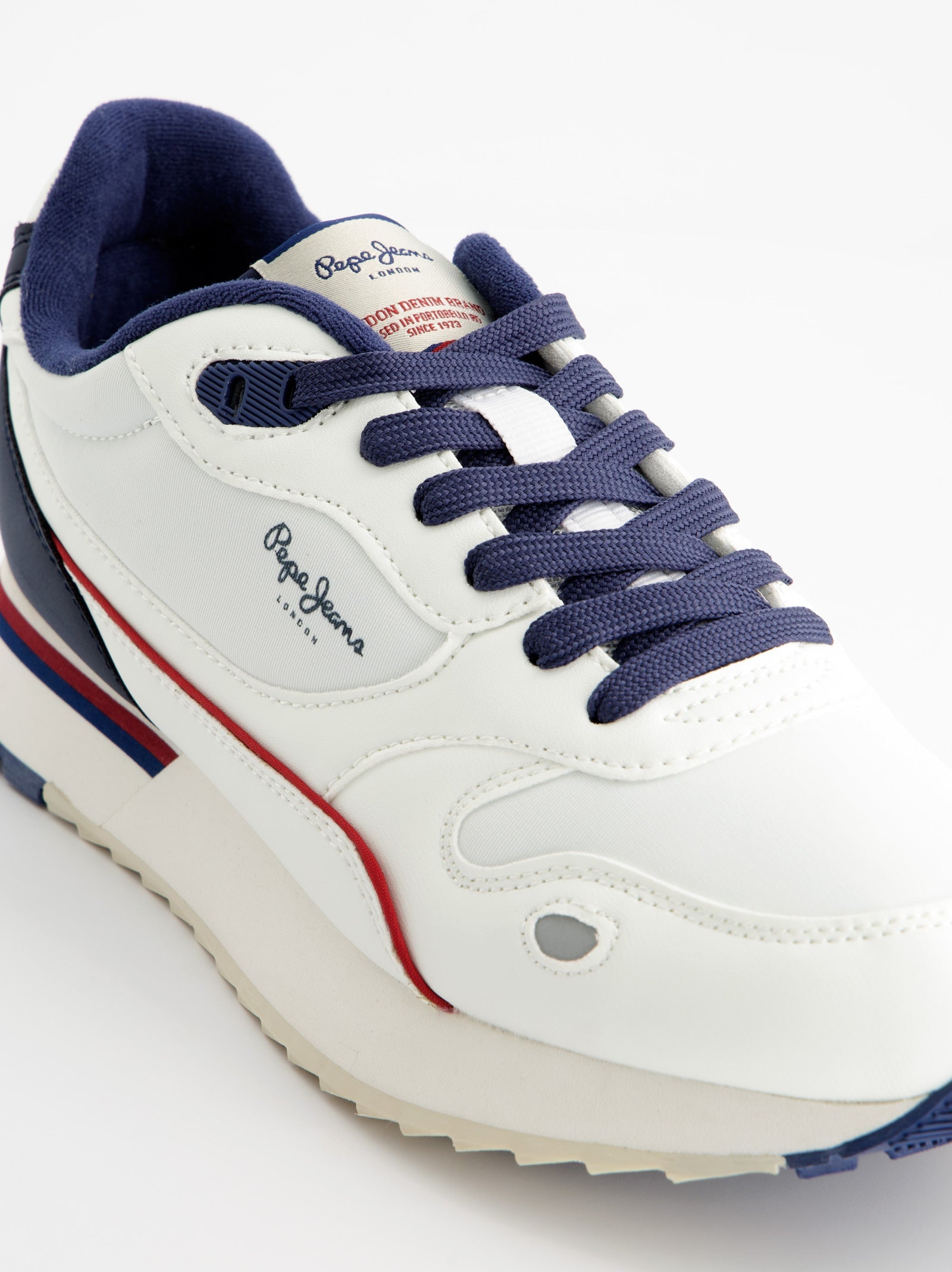 Zapatillas blancas de hombre - Pepe Jeans Bexley W25