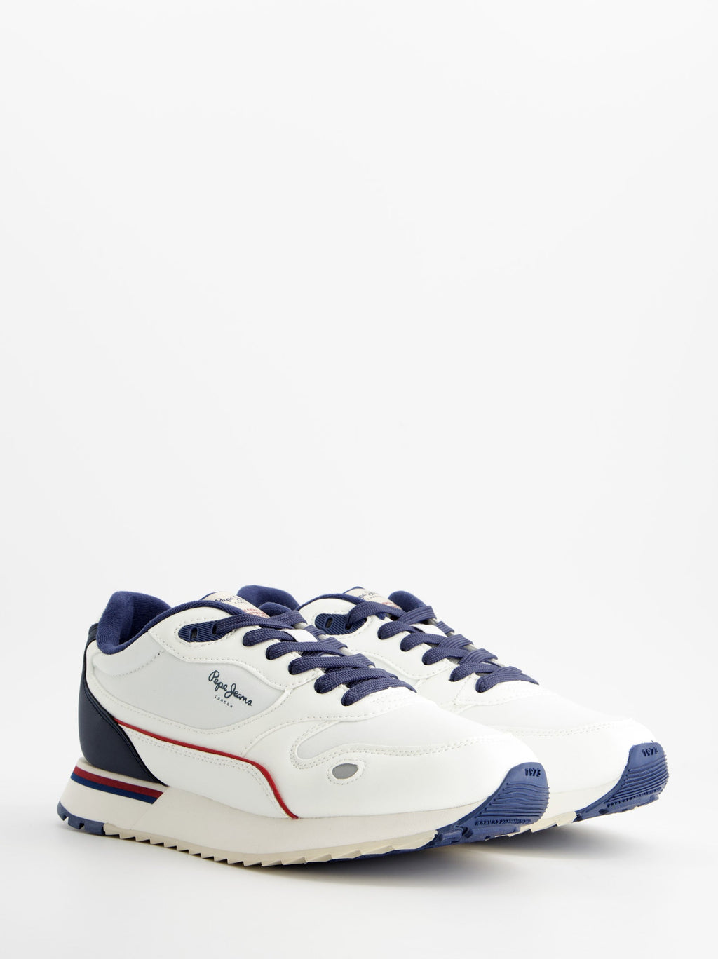 Zapatillas blancas de hombre - Pepe Jeans Bexley W25