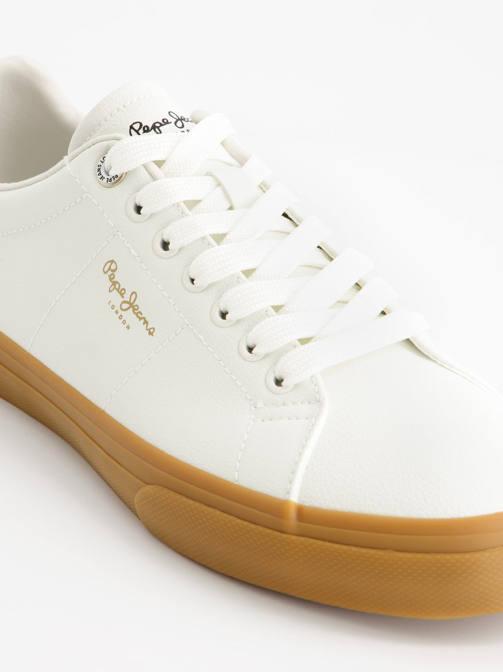 Zapatillas blancas de hombre - Pepe Jeans Kenton