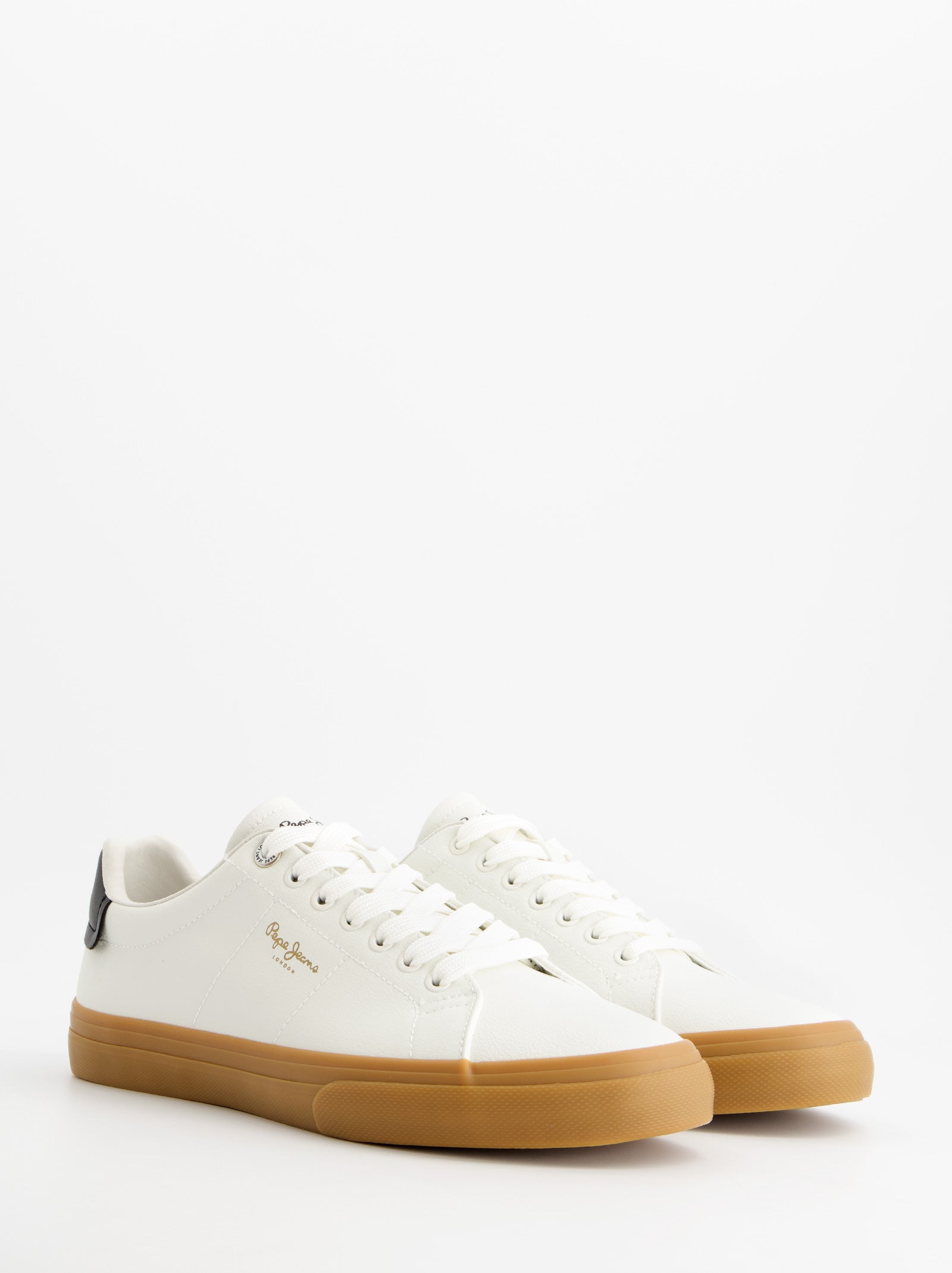 Zapatillas blancas de hombre - Pepe Jeans Kenton