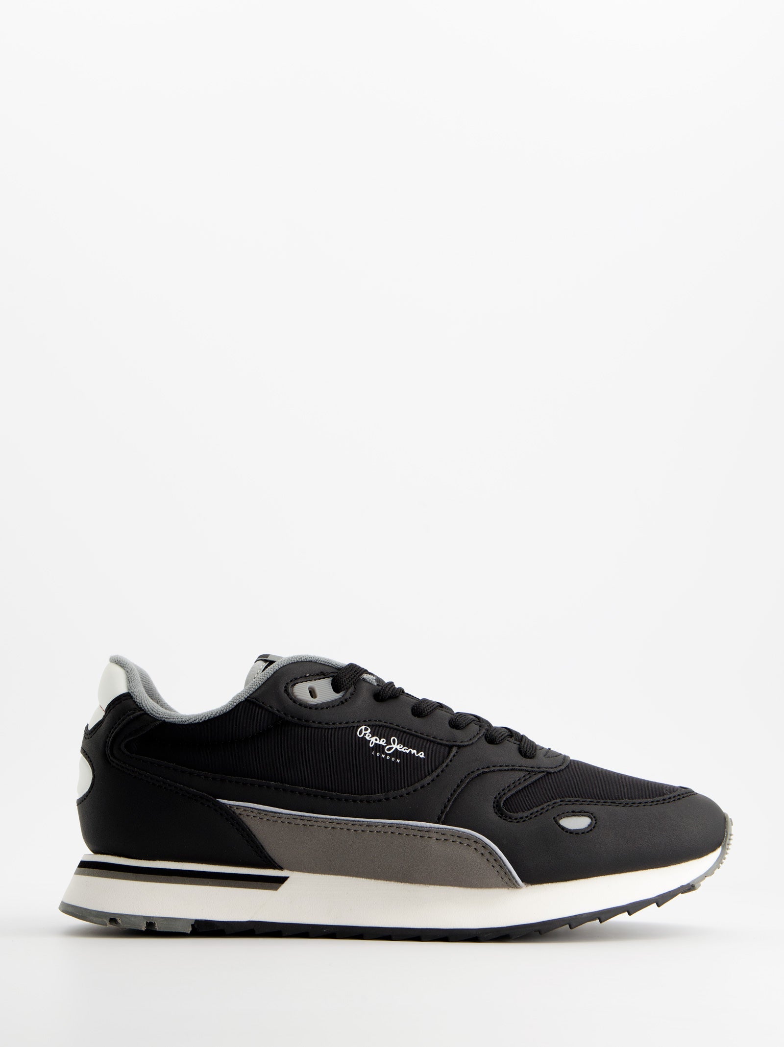 Zapatillas negras de hombre - Pepe Jeans Bexley W25