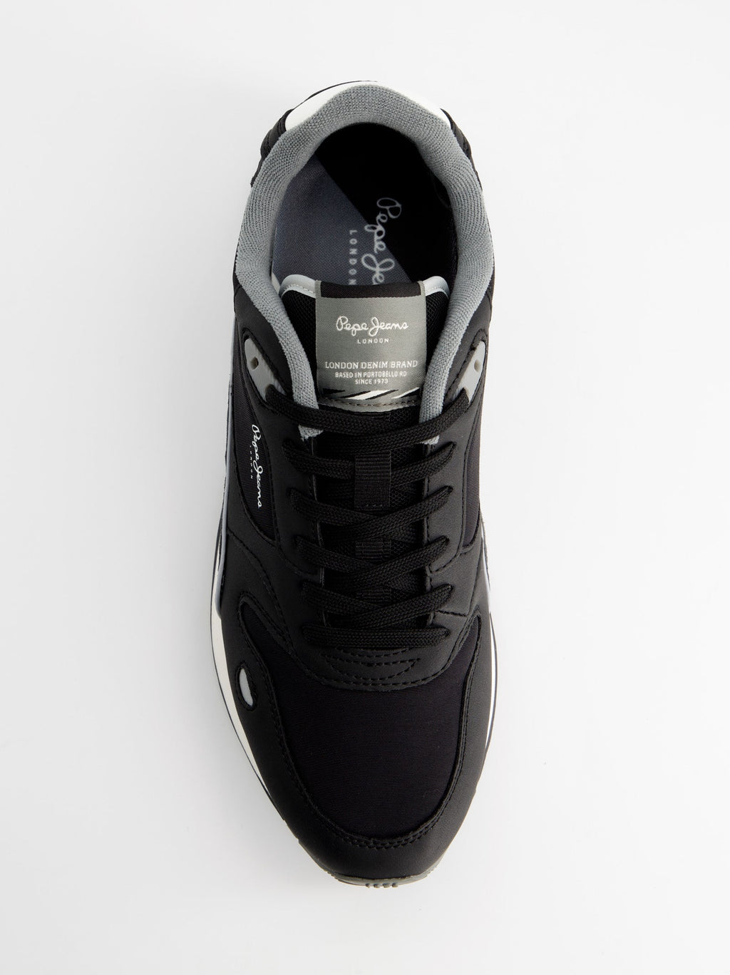 Zapatillas negras de hombre - Pepe Jeans Bexley W25