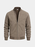 Darian™ | Chaqueta Bomber de Ante Premium