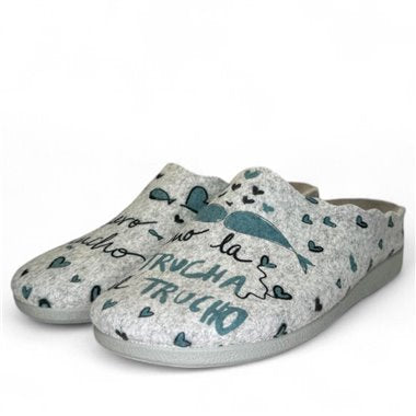 Zapatillas de Casa La Valenciana Te Quiero Mucho
