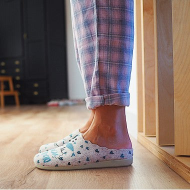 Zapatillas de Casa La Valenciana Te Quiero Mucho