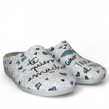 Zapatillas de Casa La Valenciana Te Quiero Mucho