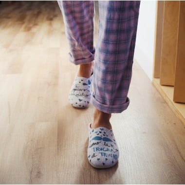 Zapatillas de Casa La Valenciana Te Quiero Mucho
